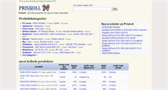 Desktop Screenshot of priskoll.se
